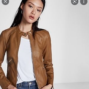 Express leather jacket